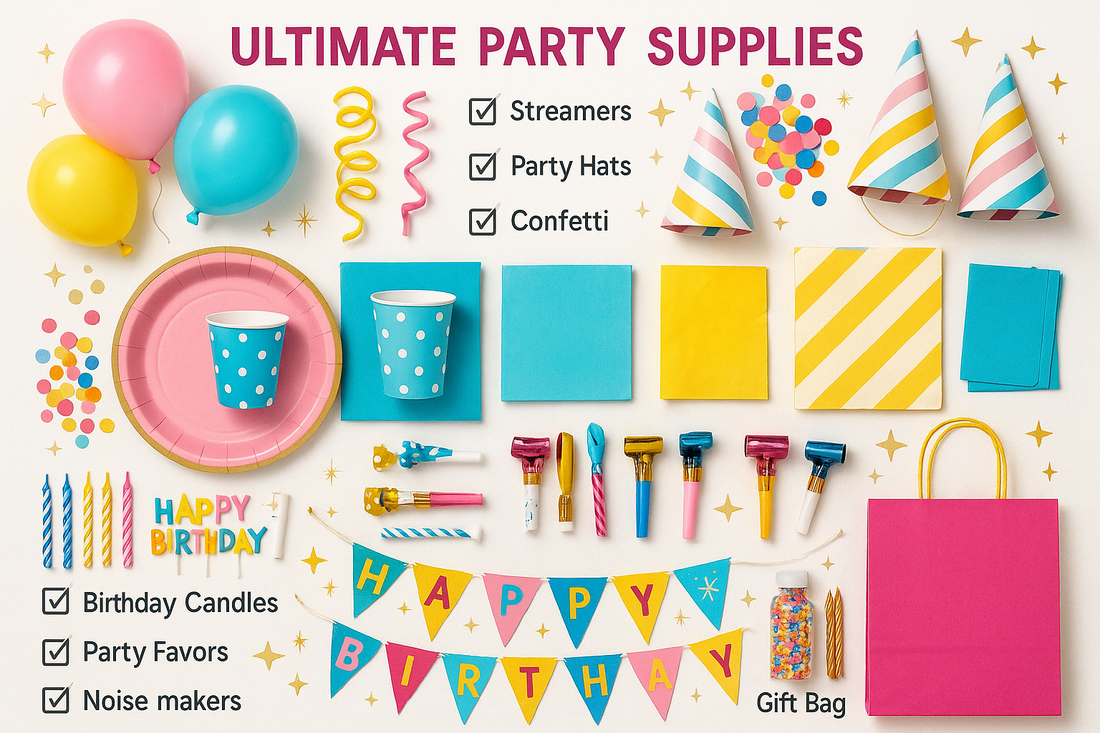 The Ultimate Party Supplies Checklist: Everything You Need for a Stress-Free Celebration