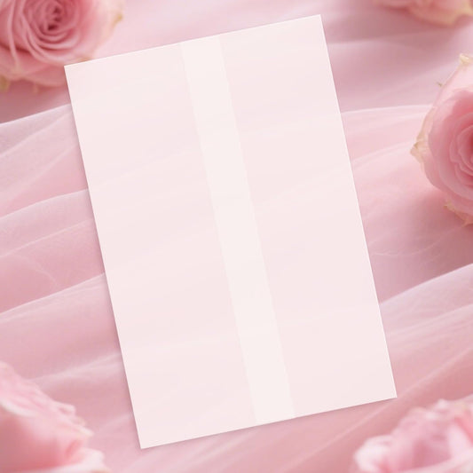 60 Pack Pre-Folded Vellum Jackets for 4x6 Invitations, Translucent Vellum Paper 4x6 Jackets, 100GSM Wedding Invitations Wraps, Envelope Liners for Birthdays, Baby Showers