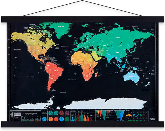 23x34 23x33 23x32 Poster Frame, Magnetic Light Wood Wooden Frame Hanger for Photo Picutre Canvas Artwork Art Print Wall Hanging (1 Pack, 23", Black)