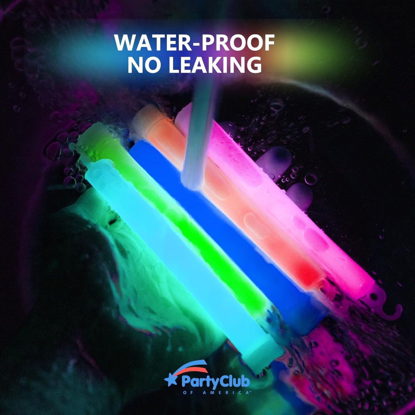 Premium Glow Fever Bulk Ultra Bright Multi Color Glow Sticks Emergency Light Sticks for Camping Accessories Parties Hurricane Supplies Earthquake Survival Kit and More