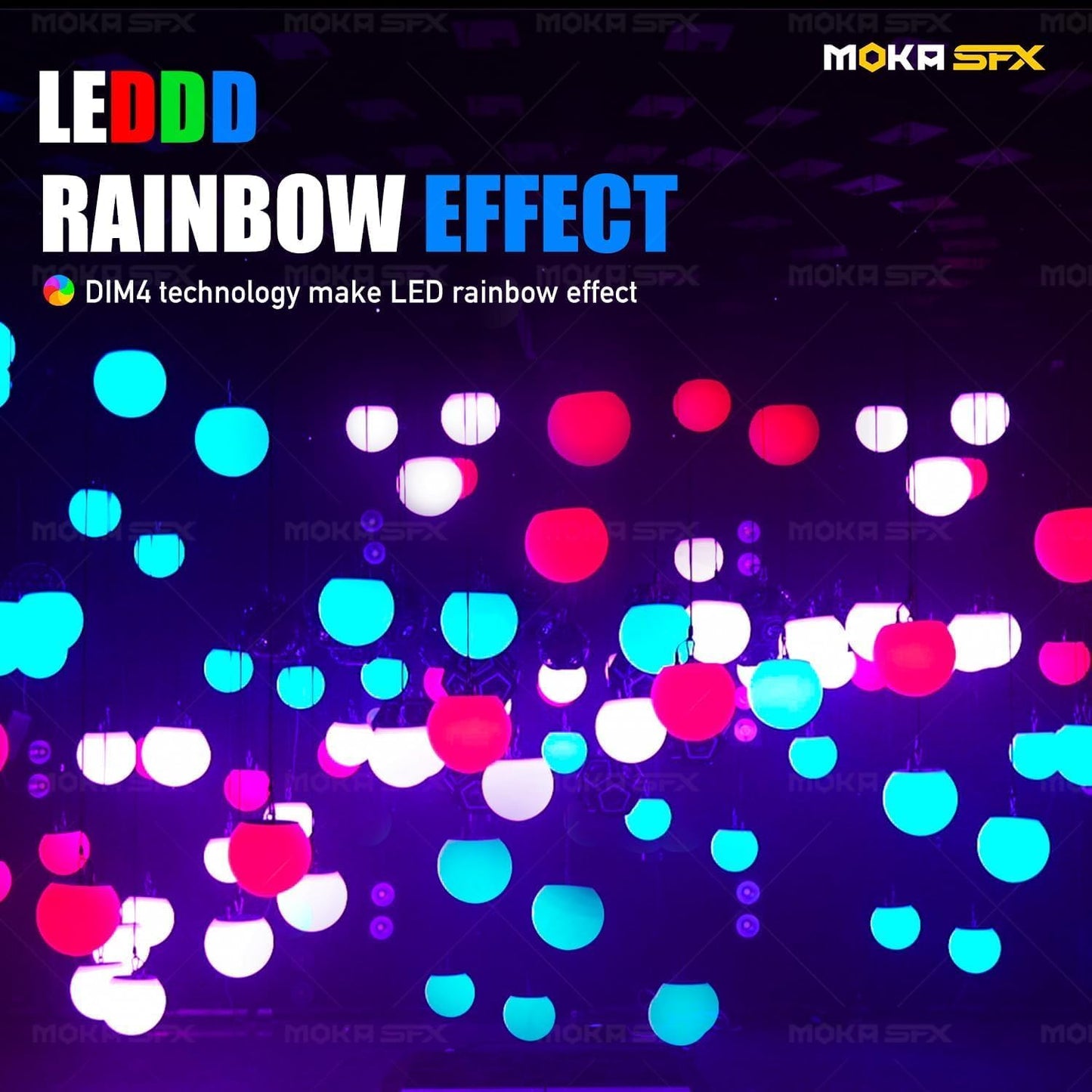 3D LED Light Lifting System DMX RGB LED Light Lift Ball Wave Effect Winch Colorful Kinetic Stage Light Ball for DJ Disco